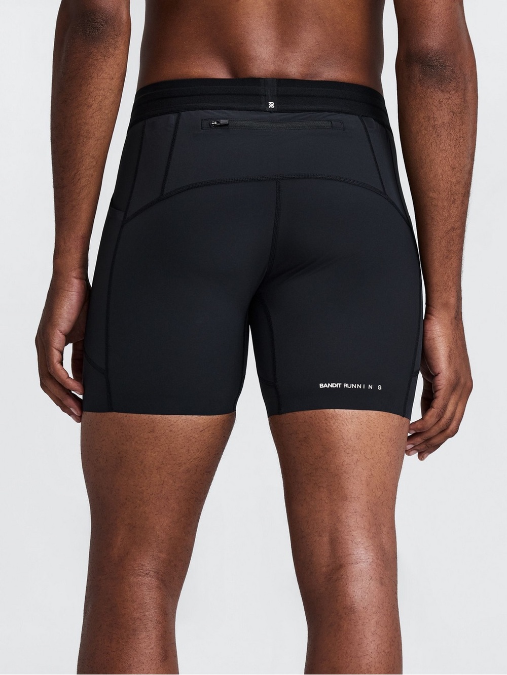 Bandit MEN'S SOLITE™ QUARTER TIGHTS - BLACK